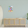 Stupell Industries Looking Good Flamingo Tropical Framed Giclee Art, Gray, 16" x 20" - 3 of 4