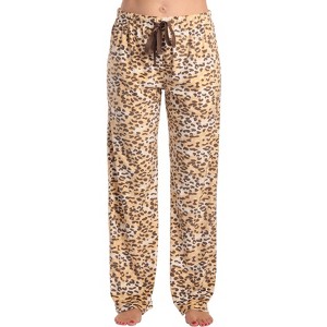 Just Love Womens Velour Pajamas - Printed Pajama Pants - 1 of 3