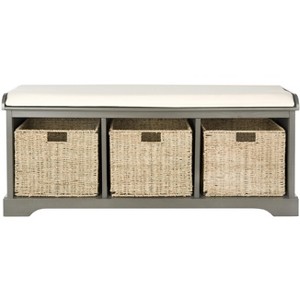 Lonan Storage Bench - AMH5733 - Safavieh Couture - 1 of 4