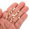 Unique Bargains Plastic Bulk Elegant DIY Crafts Jewelry Making Pearl Pendant 100 Pcs - 3 of 4