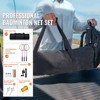 VEVOR Badminton Net Set, Outdoor Badminton Net, Adults Kids Badminton Net with Poles, Carrying Bag, 4 Iron Rackets, and 3 Nylon Shuttlecocks - 3 of 4