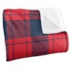 Shippensburg University Campus Plaid Spirit Silky Touch Super Soft Throw Blanket 50x60 - 3 of 4