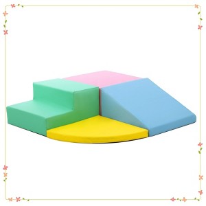 Foam Climbing Blocks for Toddlers and Preschoolers - Soft Climbing Indoor Set - 1 of 4