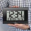 Marathon Atomic Digital Wall Clock With Auto-Night Light, Temperature & Humidity - 4 of 4