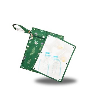 Sarah Wells Pumparoo Wet/Dry Bag – Compact Pump Parts Organizer with Waterproof Compartment & Staging Mat – Machine Washable - 1 of 4
