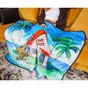 Just Funky Dragon Ball Z Kame House Fleece Throw Blanket | 45 x 60 Inches - 4 of 4