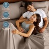 4 Piece Bed Sheet Set with Envelope Pillowcases - Ultra Soft - Bare Home - 2 of 4