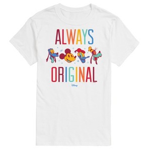 Men's - Disney - Always Original Rainbow Short Sleeve Graphic T-Shirt - 1 of 4