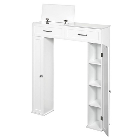 Nova Bathroom Storage Cabinet, One Drawer, Liftable Top – Depot Eshop