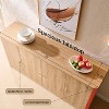 Kitchen Buffet Sideboard Cabinet with 4 Doors and Shelves, Modern Large Sideboard Buffet Storage Cabinet, 66" Coffee Bar Storage Cabinet - 3 of 4