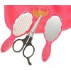 Link Worldwide Little Beauty Salon Fashion Set With Hair Dryer, Curling Iron, Mirror, Scissors, Hair Brush and More - Pink - 2 of 4