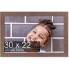 PosterPalooza | Shabby Chic Brown Picture Frame - UV Acrylic, Backing Board, Hanging Hardware Included - 2 of 4