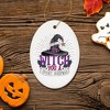 We Witch You a Spooky Creepmas Ornament, Whimsical Halloween Christmas Decoration| OrnamentallyYou - 4 of 4