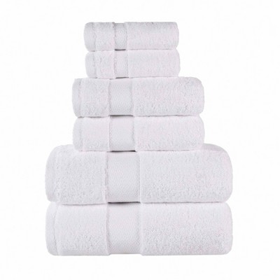 3pc Viscose From Bamboo Luxury Bath Towel Set White - Bedvoyage : Target