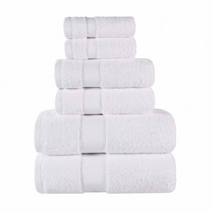 Cotton Heavyweight Ultra-Plush Luxury Towel Set by Blue Nile Mills - 1 of 4