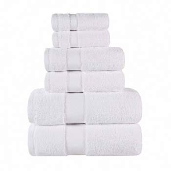 Cotton Heavyweight Ultra-Plush Luxury 6 Piece Towel Set by Blue Nile Mills