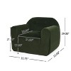 Modern Tufted Upholstered Arm Chair for Bedroom and living room-Christopher Knight Home - 3 of 4