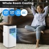 Costway 6000 BTU (9000 BTU ASHAR) Portable Air Conditioner 3-in-1 AC Unit with Cool Dehum Fan Sleep Mode - 3 of 4