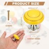Unique Bargains Ceramic Round Drawer Dresser Closet Cabinet Knobs 2 Pcs - 2 of 4