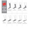 Hanes Comfort Fit Women's No-Show Socks, 6-Pairs - 4 of 4