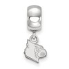 Black Bow Jewelry Sterling Silver Louisville Cardinals NCAA Bead Charm - 2 of 4
