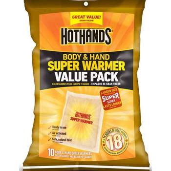 HotHands 10pk Super Body Warmers Value Pack