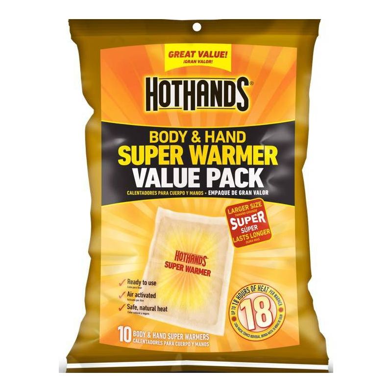 HotHands 10pk Super Body Warmers Value Pack, 1 of 5
