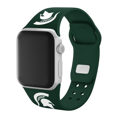 Ncaa Michigan State Spartans Silicone Apple Watch Band 38/40