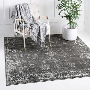Unique Loom Sofia Casino Floral Indoor Woven Area Rug - 1 of 4