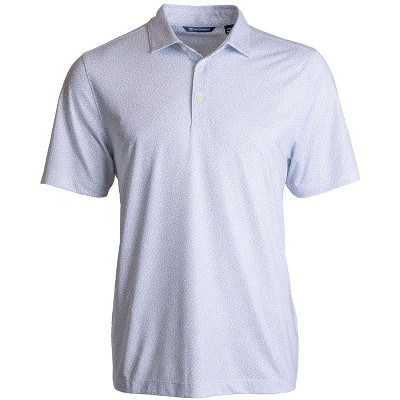 Cutter & Buck Pike Eco Pebble Print Stretch Recycled Mens Polo