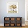33" x 33" Golden Acre Wood Trees by Isabelle Z Wood Framed Wall Art Print - Amanti Art: Modern Lithograph, Hardwood Frame - 3 of 4