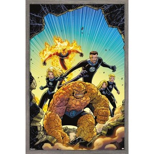 Trends International Marvel Publishing: Fantastic Four - Fantastic Four #4 Framed Wall Poster Prints - 1 of 4