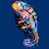 Boy's Design By Humans chameleon By alnavasord T-Shirt - 2 of 4