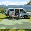 Lahome Outdoor Plastic Straw Rug-Waterproof Reversible Mat for Patio, Backyard, Camping, RV Awning - 4 of 4