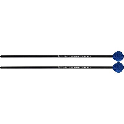 Innovative Percussion Fundamental Series Medium-Soft Marimba Mallet Medium Blue Yarn