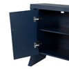 Sapphtopaz Modern TV Stand for TVs Up to 65" with Legs Entryway Table Storage Cabinet for Living Room, Entryway - 4 of 4