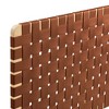 Modway Sparta Weave Vegan Leather Headboard – Full Size – Tufted Woven Pattern Upholstery, Faux Leather Padded Accent Panel - 3 of 4