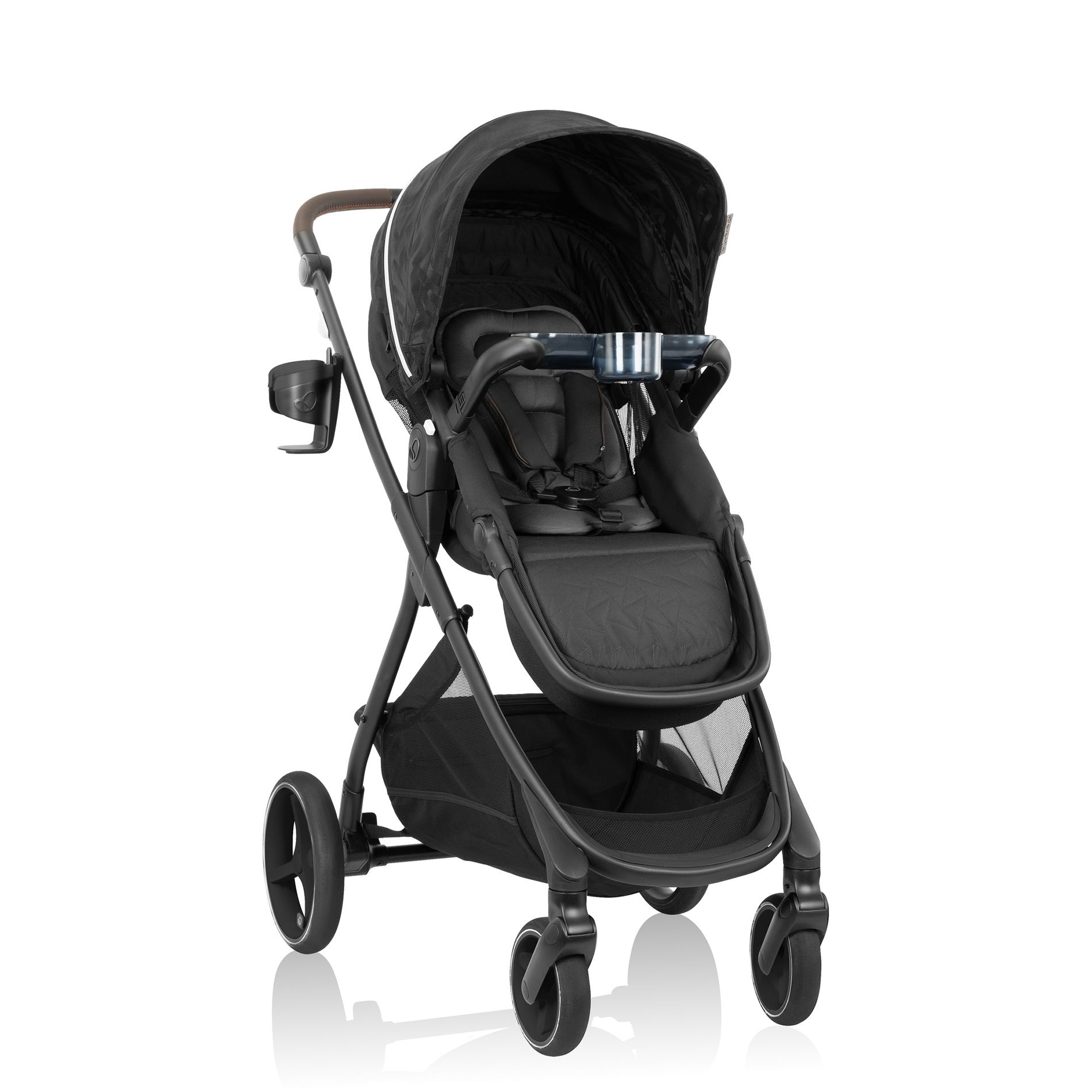 Evenflo Shyft Intuiti+ Modular Stroller - Dubhan Black