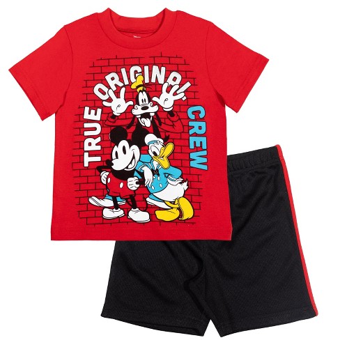 Boy's Disney Mickey Mouse Stars T-shirt : Target