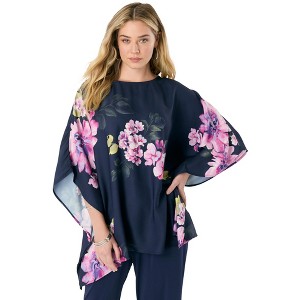 Roaman's Georgette Duster - 1 of 3