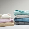 Soft Textured Oversized Down Alternative Blanket for All Seasons, 100% Polyester with Satin Trim and 3M Scotchgard Treatment - 4 of 4
