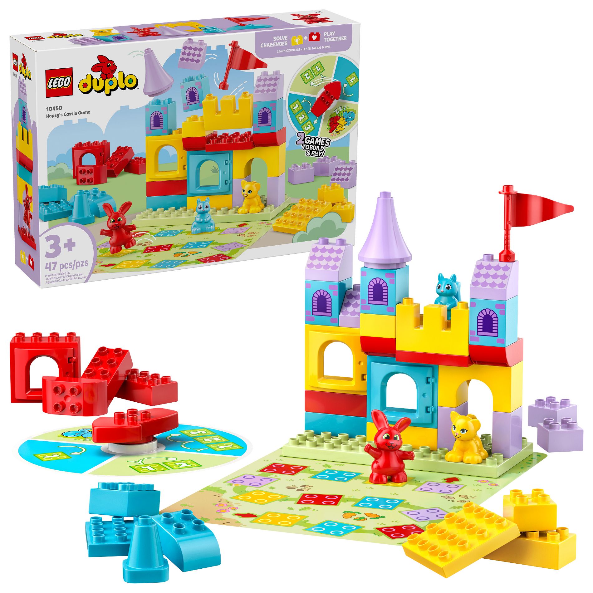 LEGO DUPLO Hopsy’s Castle Game Building Toy 10450