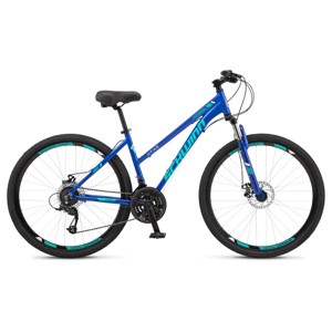 schwinn 2 speed bicycle Schwinn GTX 2 Dual-Sport Bike, 700c Wheels, 21-Speed, Suspension Fork,  Adults, Step-Through, Blue