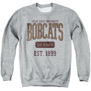 Men's Texas State University Est. Date Crewneck Sweatshirt - 1 of 4