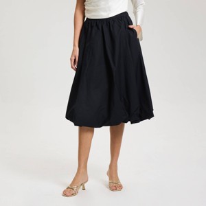 Women's Poplin Bubble Skirt - A New Day™ - 1 of 3