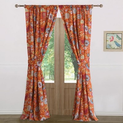Greenland Home Fashions Astoria Spice Panel Pair 84x84