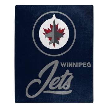 NHL Winnipeg Jets 50 x 60 Raschel Throw Blanket