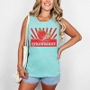 Simply Sage Market Strawberry Rays Garment Dyed Tank - 2 of 3