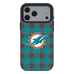NFL AFC Teams Plaid MagSafe Compatible Cell Phone Case for Apple iPhone 17 Series - 1 of 4