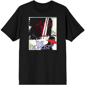The Exorcist Poster Art Men's Black T-shirt - 1 of 2
